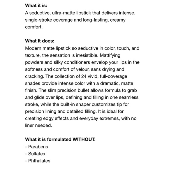 Laura Mercier
Velour Extreme Matte Lipstick - Picture 8 of 10